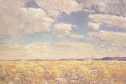 Childe Hassam Afternoon Sky,Harney Desert (mk43) oil on canvas